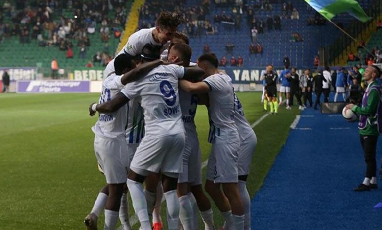 Gol düellosunda kazanan Çaykur Rizespor | Çaykur Rizespor 6-3 Göztepe maç sonucu- Trabzonspor