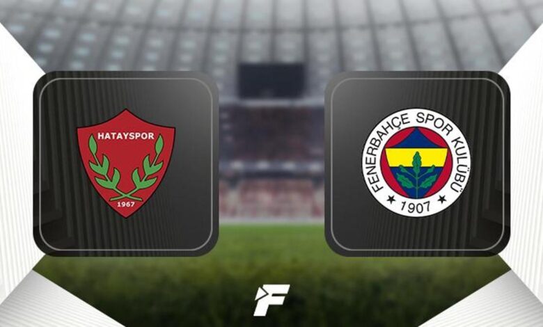 Hatayspor - Fenerbahçe maçı Canlı Anlatım - Hatayspor FB maçı kadrosu, skoru ve istatistikleri- Trabzonspor