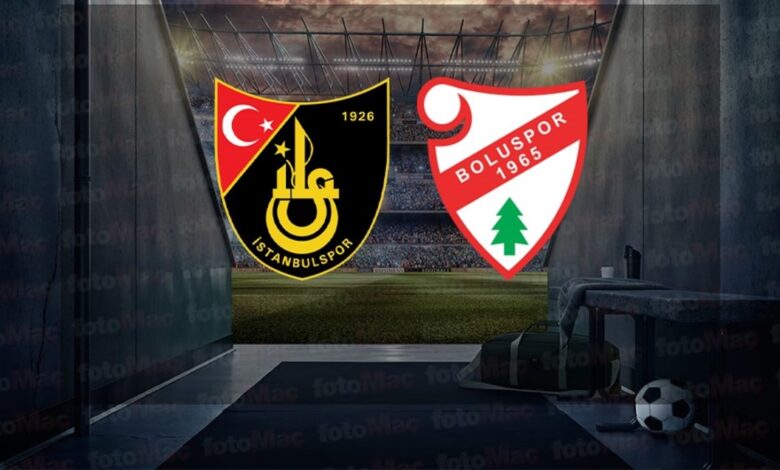 İstanbulspor-Boluspor MAÇI CANLI İZLE | Uğur Okulları İstanbulspor-Geosis Boluspor play-off maçı saat kaçta ve hangi kanalda?- Trabzonspor