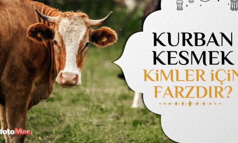 Kurban kesmek farz mı, kimlere farz? Kimler kurban kesmelidir? DİYANET- Trabzonspor