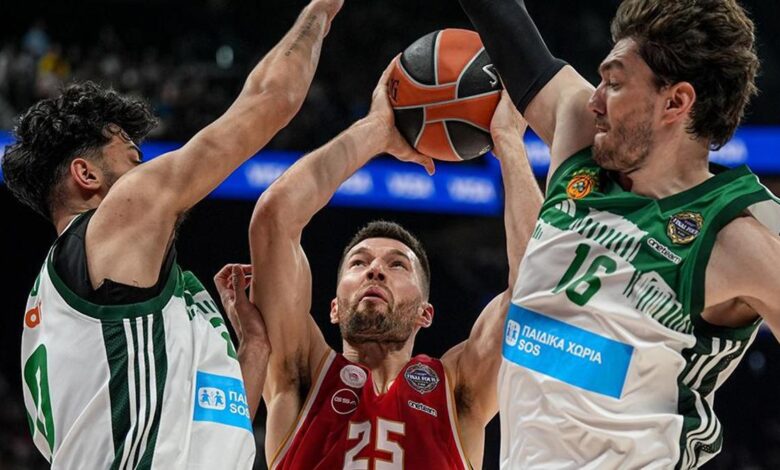 Olympiacos - Panathinaikos maç sonucu: 97-93 | EuroLeague'de üçüncülük maçı Olympiacos'un!- Trabzonspor
