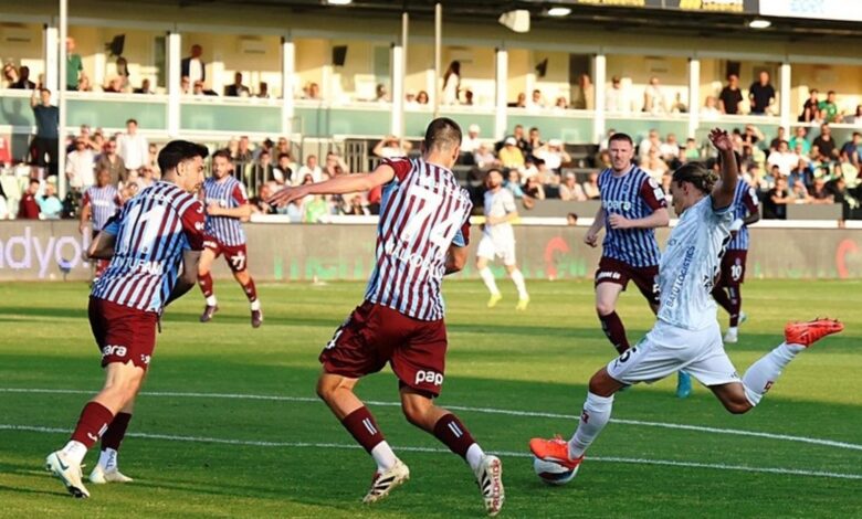 Sipay Bodrum FK 1-1 Trabzonspor (MAÇ SONUCU ÖZET)- Trabzonspor