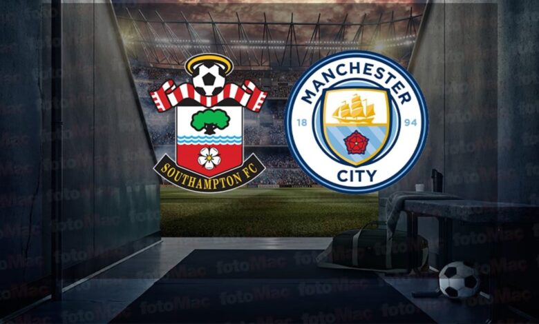 Southampton-Manchester City maçı ne zaman? Saat kaçta ve hangi kanalda canlı yayınlanacak? | İngiltere Premier Lig- Trabzonspor