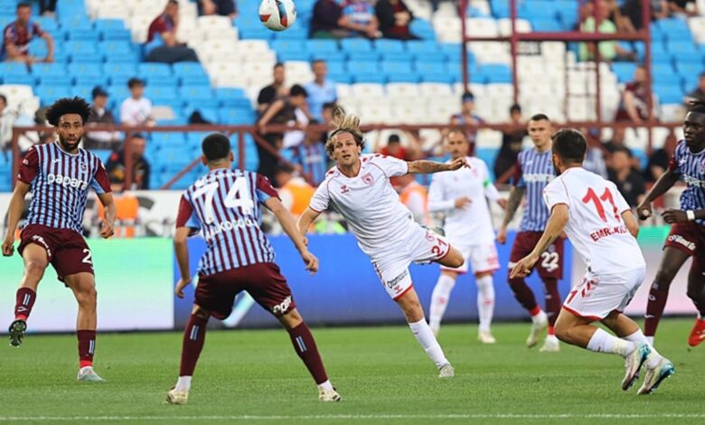Trabzonspor 2-2 Reeder Samsunspor | MAÇ SONUCU-ÖZET (Trendyol Süper Lig)- Trabzonspor