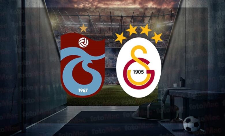 Trabzonspor-Galatasaray | CANLI (Trendyol Süper Lig)- Trabzonspor