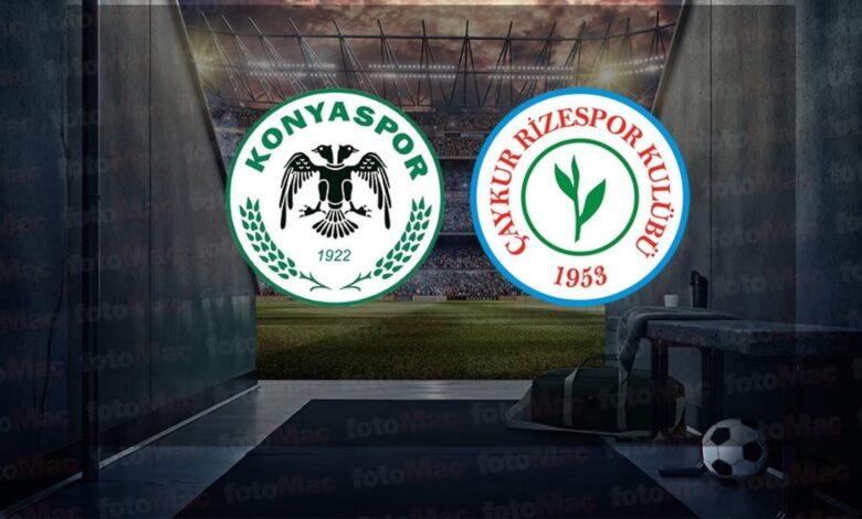 Tümosan Konyaspor-Çaykur Rizespor maçı ne zaman, saat kaçta ve hangi kanalda?- Trabzonspor