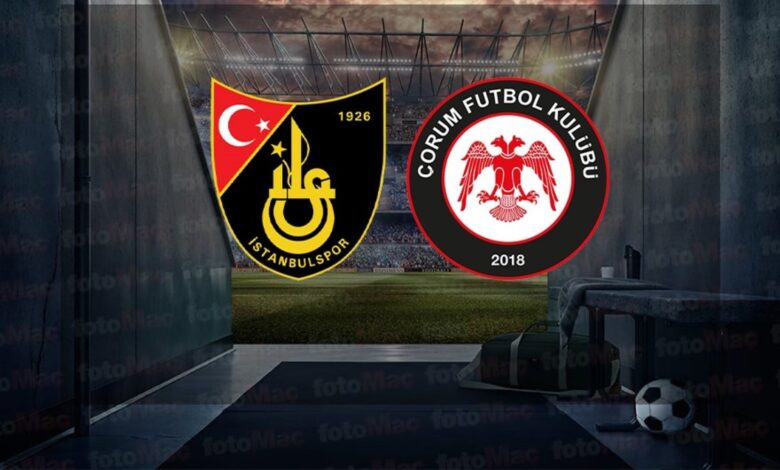 Uğur Okulları İstanbulspor-Ahlatcı Çorum FK maçı ne zaman? Saat kaçta, hangi kanalda canlı yayınlanacak? | Trendyol 1. Lig- Trabzonspor