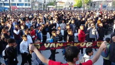 Vanspor taraftarının galibiyet coşkusu- Trabzonspor