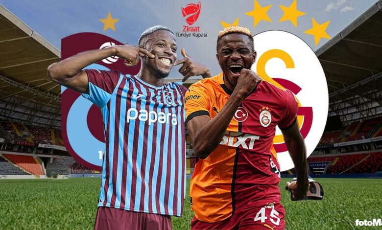 Ziraat Türkiye Kupası FİNAL | Trabzonspor-Galatasaray maçı ne zaman, saat kaçta ve hangi kanalda? (TS-GS maçı)- Trabzonspor
