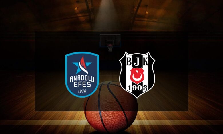 Anadolu Efes - Beşiktaş Fibabanka maçı ne zaman, saat kaçta, hangi kanalda? Basketbol Süper Ligi Play-off yarı final- Trabzonspor