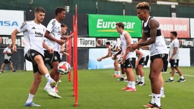 Beşiktaş'ta yeni transfer Jurasek ilk antrenmanına çıktı- Trabzonspor