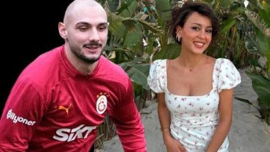 Elini çabuk tuttu! Galatasaraylı Ahmed Kutucu'dan sevgilisi Asena Atalar'a sürpriz evlilik teklifi- Trabzonspor
