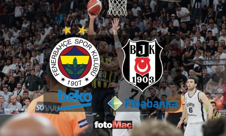 Fenerbahçe Beko - Beşiktaş Fibabanka maçı CANLI | Türkiye Basketbol Süper Ligi play-off finali- Trabzonspor