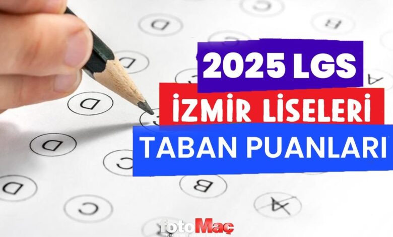 İzmir lise taban puanları 2025 | Anadolu, Fen, Meslek, İmam Hatip Lisesi taban puanları ve yüzdeleri- Trabzonspor