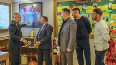 Jandarmaya ziyaret- Trabzonspor