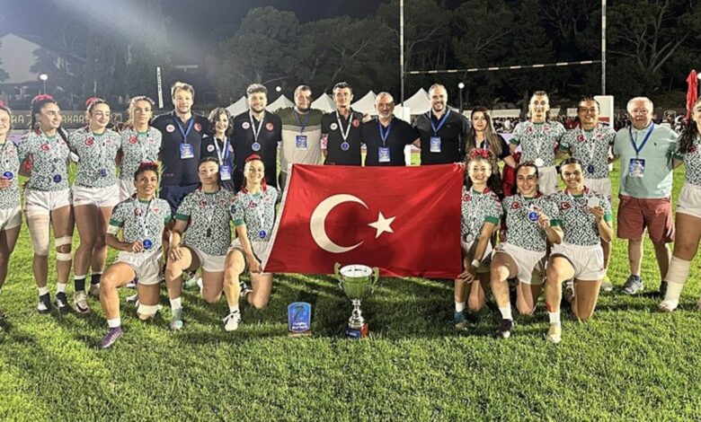 Kadın 7’li Ragbi Milli Takımı namağlup şampiyon oldu- Trabzonspor