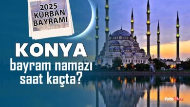Konya bayram namazı saat kaçta? | 2025 Diyanet Konya Kurban Bayramı namaz saatleri- Trabzonspor