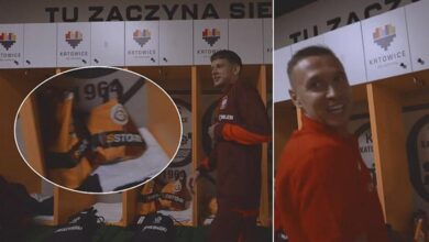 Milli takım kampında Frankowski'den Szymański'ye şampiyonluk göndermesi- Trabzonspor