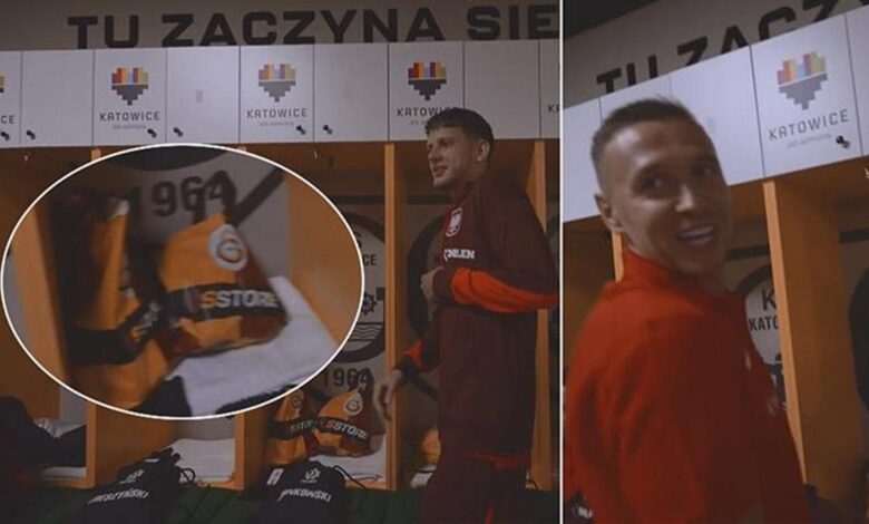 Milli takım kampında Frankowski'den Szymański'ye şampiyonluk göndermesi- Trabzonspor