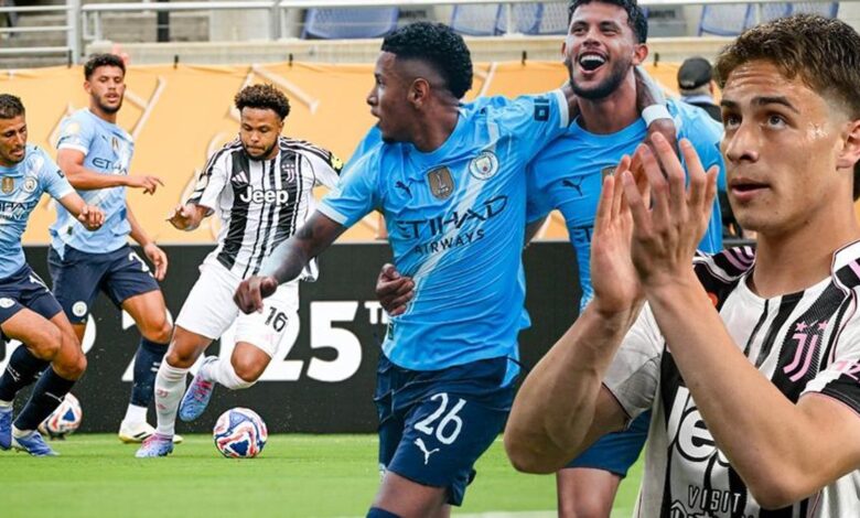 (ÖZET) Juventus - Manchester City maç sonucu: 2-5 | Kenan Yıldız'dan şık asist!- Trabzonspor