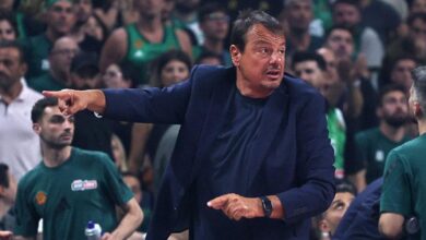 Panathinaikos - Olympiakos maçı yine karıştı! Ergin Ataman'ın olay hareketi Bartzokas'ı şok etti...- Trabzonspor