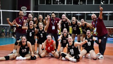 18 Yaş Altı Kadın Voleybol Milli Takımı EYOF 2025'te şampiyon oldu- Trabzonspor