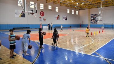 Basketbol kursuna yoğun ilgi- Trabzonspor