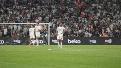 Beşiktaş tribünlerinde 'Sergen Yalçın' sesleri! Taraftarlar takıma tepki gösterdi- Trabzonspor