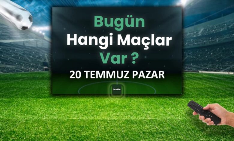 Bugünkü maçlar 20 Temmuz Pazar 2025 | Bugün hangi maçlar var?- Trabzonspor