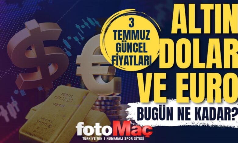 CANLI ALTIN FİYATLARI 3 Temmuz: Gram, çeyrek altın ne kadar? Güncel altın ve Dolar kuru- Trabzonspor