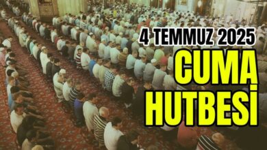 Cuma hutbesi konusu nedir 4 Temmuz 2025? | Cuma hutbesi dinle - Cuma hutbesi PDF indir- Trabzonspor