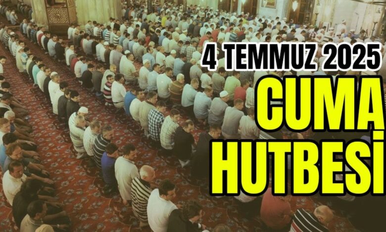Cuma hutbesi konusu nedir 4 Temmuz 2025? | Cuma hutbesi dinle - Cuma hutbesi PDF indir- Trabzonspor