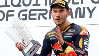 Deniz Öncü Dünya Moto2 Şampiyonası'nın Almanya yarışını kazandı- Trabzonspor