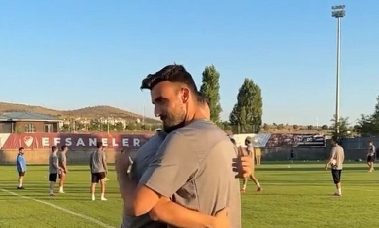 Enes Soy kampa katıldı- Trabzonspor