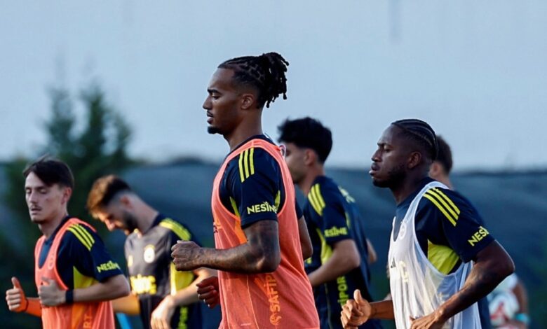 Fenerbahçe'de Archie Brown ve Tarık Çetin ilk antrenmanlarına çıktı!- Trabzonspor