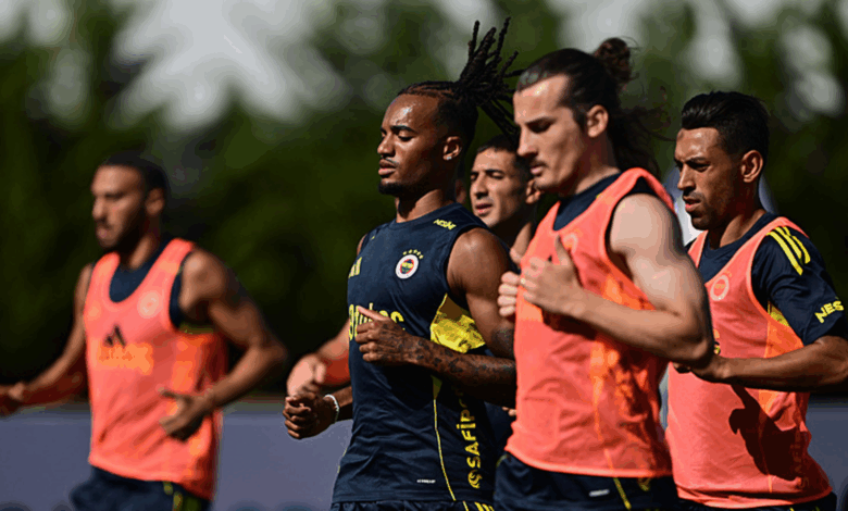 Fenerbahçe'de hazırlıklar sürdü- Trabzonspor