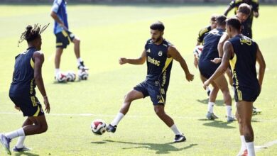 Fenerbahçe'den tek idman- Trabzonspor
