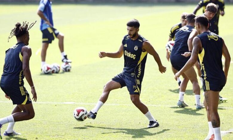 Fenerbahçe'den tek idman- Trabzonspor