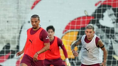 Leroy Sane Galatasaray'da ilk antrenmanına çıktı- Trabzonspor