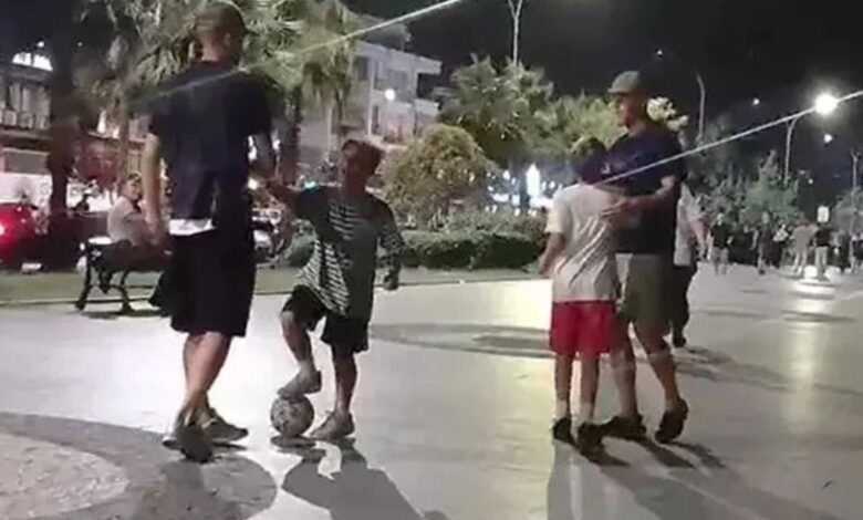 Miniklerle futbol şöleni- Trabzonspor