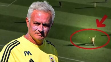 Mourinho çılgına döndü sahanın içine daldı! Hareketi olay oldu- Trabzonspor