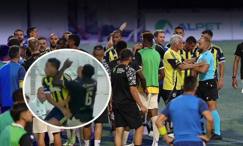 Portimonense-Fenerbahçe maçında saha karıştı! Portekizlilerin tekme tokat futboluna sert tepki: Mourinho bile dayanamadı- Trabzonspor