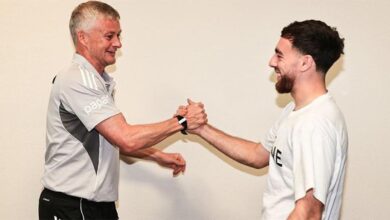 Solskjaer ve Orkun Kökçü konuşuyor- Trabzonspor