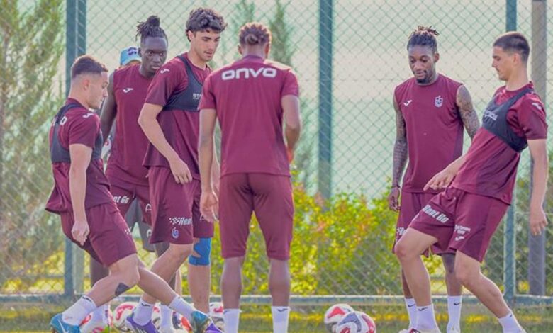 Trabzonspor’da kamp sona erdi ve kadro şekillendi- Trabzonspor