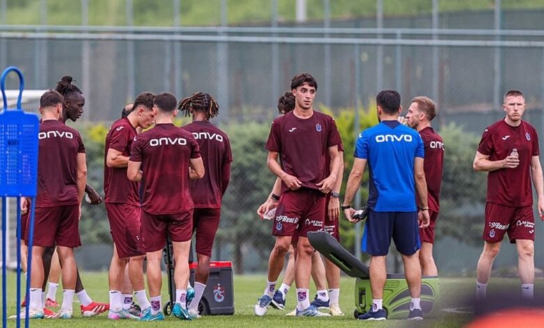 Trabzonspor'un yeni sezon hazırlıkları devam ediyor- Trabzonspor