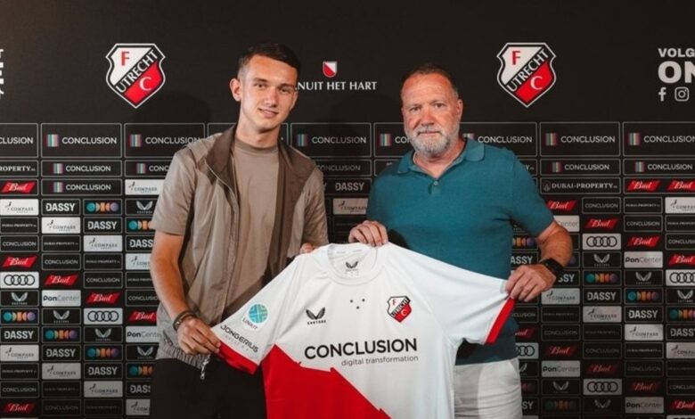 Wesley Sneijder'in oğlu Jessey Utrecht'e imzayı attı!- Trabzonspor