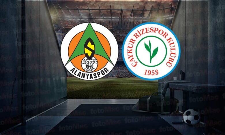 Alanyaspor-Rizespor maçı canlı izle | Corendon Alanyaspor-Çaykur Rizespor maçı ne zaman, saat kaçta ve hangi kanalda?- Trabzonspor