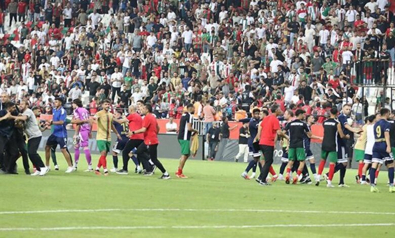 Amedspor-Erzurumspor maçı sonrası ortalık karıştı! Devreye polisler girdi...- Trabzonspor