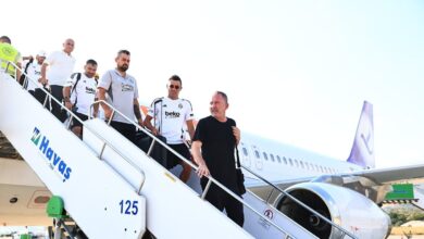 Beşiktaş kafilesi Alanya'ya geldi- Trabzonspor