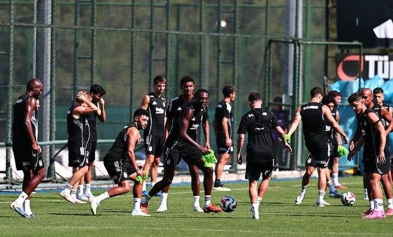 Beşiktaş St. Patrick's maçı hazırlıklarına devam etti- Trabzonspor